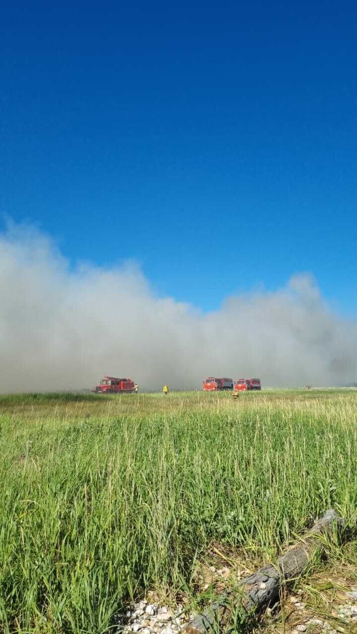 Возгорание сухой травы на площади 3 гектара тушили Анивские пожарные Сообщение о возгорании поступило в диспетчерскую службу Анивского пожарно-спасательного отряда 7 июля в 15.58. Через 11 минут работники отряда прибыли на место происшествия и приступили к тушению. К этому моменту в район с. Песчанское, Анивского городского округа, на площади 30000 кв. метров горела сухая трава. Ситуацию осложнял сильный ветер. Локализовать очаг горения огнеборцам удалось в 18.56, а в 20.58 пожар был полностью ликвидирован. В тушении огня принимали участие работники пожарно-спасательный части № 51 г. Анива. Было задействовано 12 человек личного состава и 4 единицы техники. Погибших и пострадавших нет. Причины пожара устанавливаются.