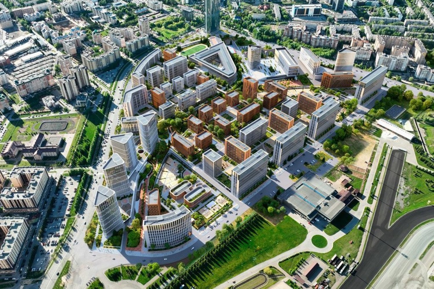 Появились эскизы многоэтажек на месте строго аэропорта Казани Строительство жилого квартала Седьмое небо планируют завершить к 2039 году rv shorts