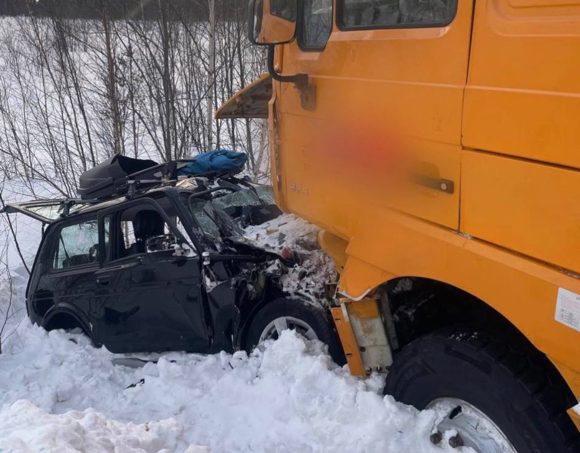 Выехавший на встречку грузовик в Бурятии убил двоих человек  3 марта в Северо-Байкальском районе Бурятии двое человек погибли из-за пьяного водителя грузовика «Shacman», который выехал на полосу встречного движения и столкнулся с автомашиной «LADA 4X4».   Результат освидетельствования водителя грузового транспортного средства составил 0,35 мг/л, добавили в МВД. #Бурятия  Подробнее в Номер один       Сообщить нам свою новость можно по кнопке:       Письмо в редакцию