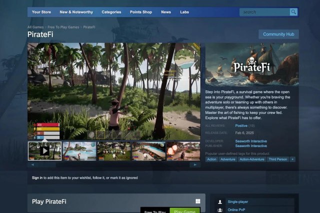 Valve удалила из Steam вредоносную игру PirateFi, пользователям рекомендуется переустановить ОС  Valve удалила из своего цифрового магазина Steam игру PirateFi, потому что в ней содержалось вредоносное ПО, сообщили несколько ресурсов. Загрузившим игру пользователям компания сообщила, что им, возможно, следует «рассмотреть возможность полной переустановки своей операционной системы».  PirateFi позиционировалась как «захватывающая игра на выживание в динамичном низкополигональном мире, где можно играть в одиночку или с другими в многопользовательском режиме». Количество скачавших игру пользователей неизвестно, но о ней оставили 51 отзыв. Valve удалила PirateFi на этой неделе и настоятельно порекомендовала скачавшим пользователям «запустить полное сканирование системы с помощью антивируса, а также проверить систему на наличие неожиданного или недавно установленного программного обеспечения». И только полная переустановка ОС, по сообщению Valve, способна «гарантировать отсутствие вредоносного ПО на компьютере».