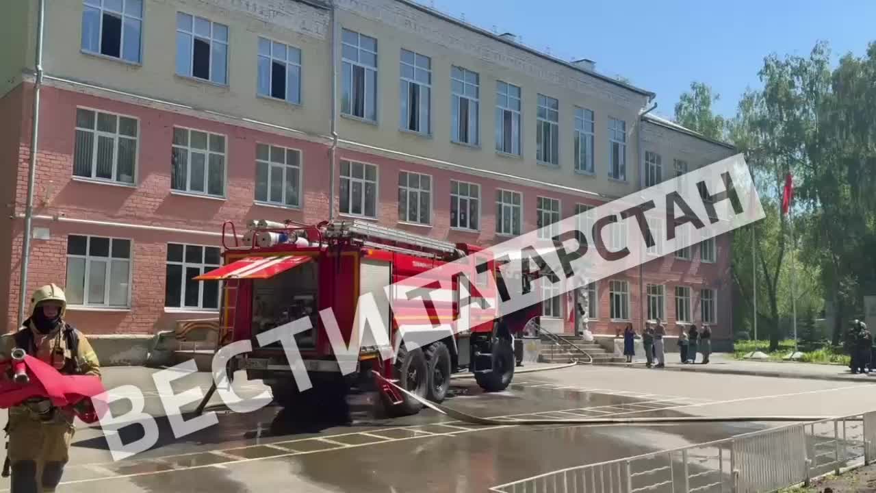 Эвакуация в школе №67 в Казани из-за задымления, пострадавших нет
