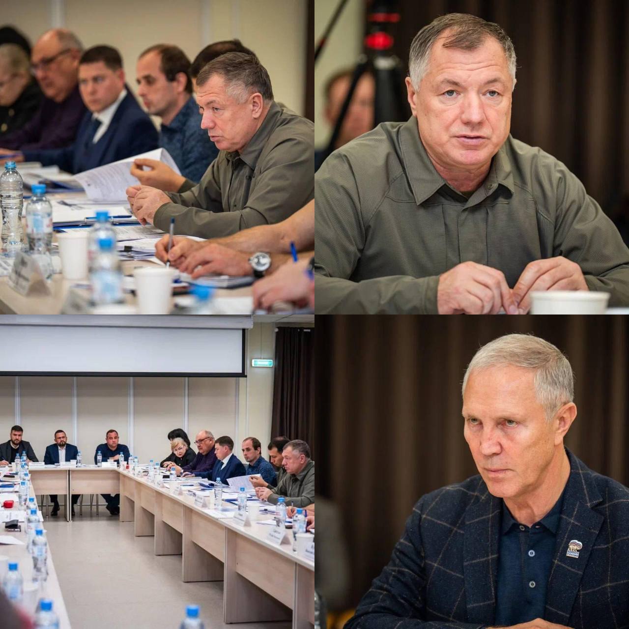 В Геническом округе прошло совещание под председательством Марата Хуснуллина и Владимира Сальдо Обсуждались вопросы жилищного строительства коммунальной инфраструктуры и формирование бюджета региона на 2026 год В рамках социально экономического развития реализуются 172 проекта включая строительство школ и больниц Особое внимание уделено дорожной инфраструктуре подписана программа по строительству и ремонту ключевых трасс региона до 2030 года что обеспечит качественное развитие населенных пунктов