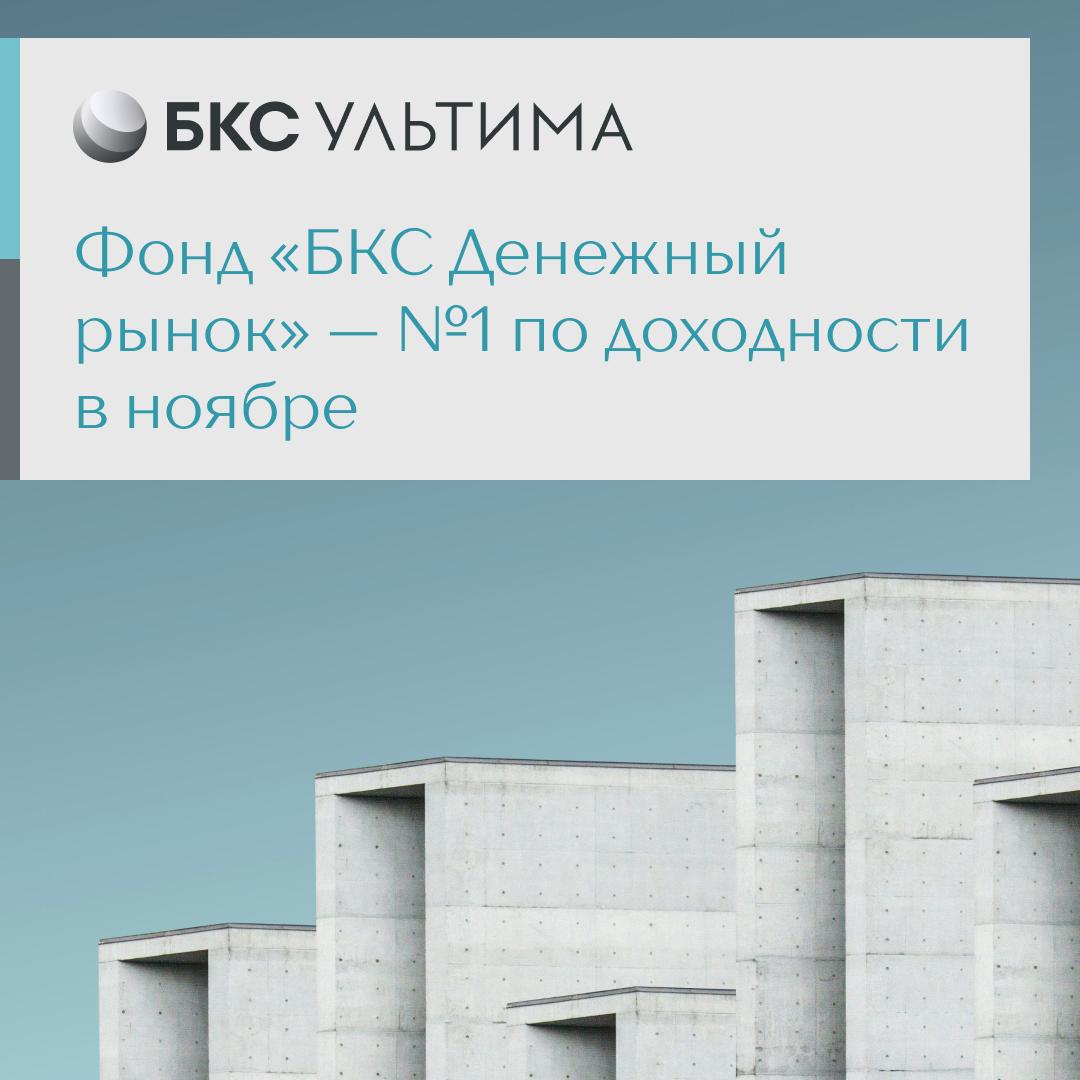 Фонд БКС Денежный рынок 1 по доходности в ноябре рэнкинг Investfunds Фонд БКС Денежный рынок показал лучший результат на рынке и обошел конкурентов Ключевые преимущества фонда 21 за последний год Ежедневный прирост капитала фонд растет каждый торговый день Доход автоматически капитализируется эффект сложного процента Высокая ликвидность деньги доступны в любой торговый день Почему это особенно актуально сейчас Банковские ставки постепенно снижаются вслед за ключевой ставкой ЦБ Прибыльность классических вкладов будет уменьшаться тогда как фонд денежного рынка продолжает приносить доход близкий к ключевой ставке и гибко адаптируется к изменению рыночных условий Это удобный способ переждать неопределенность на рынке сохраняя доходность и полный контроль над средствами Фонд БКС Денежный рынок решение для тех кто хочет сохранить капитал и получать стабильный доход без просадок Купить паи