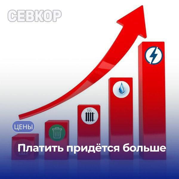 В Севастополе с 1 июля вырастут коммунальные тарифы С июля платить за коммуналку придётся больше — в городе вырастут цены почти на все услуги: отопление, воду, свет и газ. Насколько подорожает: Отопление — до +9% Горячая и холодная вода — +9% Водоотведение — +8,3% Электроэнергия — до +12,7% Газ — +12,6% Сжиженный газ — +12,1% Например: Электроэнергия до 150 кВт·ч — теперь 5,05 руб./кВт·ч было 4,49 Питьевая вода — 58,63 руб./куб. м было 53,78 Газ — почти 7 000 руб. за 1000 м³ Новые тарифы опубликованы Управлением по тарифам Севастополя. Читайте Севкор