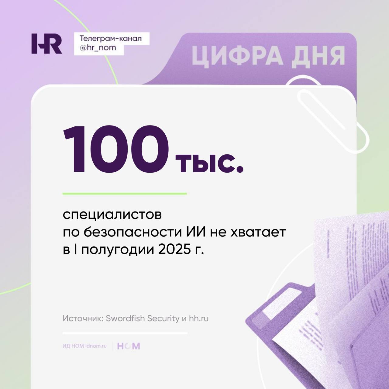 ИИ нуждается в защите человеком Компании массово внедряют LLM, но у 45% из них нет ни одного профи по ИИ-безопасности. Забавно, что ИИ помогает решать кадровые проблемы, но сам же и страдает от нехватки людей, которые могут его защитить. Спрос на специалистов по безопасности ИИ в I полугодии 2025 вырос в 4 раза – с 80 до 350 вакансий. Пытались стимулировать повышением зарплаты медиана – 200 000 руб. против 134 000 руб. год назад , но специалистов все равно не хватает. Дефицит оценивают в 100 000 человек, и он только растёт. Пока спрос перекрывается фрилансом и точечными проектами, но рынок быстро дозревает. Скоро безопасник ИИ станет совершенно базовой позицией в IT. Для справки: специалист по безопасности ИИ предотвращает утечки данных, защищает алгоритмы от атак, проверяет, не генерирует ли модель что-то сомнительное, и следит, чтобы всё это не развалилось от первого запроса. Без него будут риски, репутационные и не только. Кадры