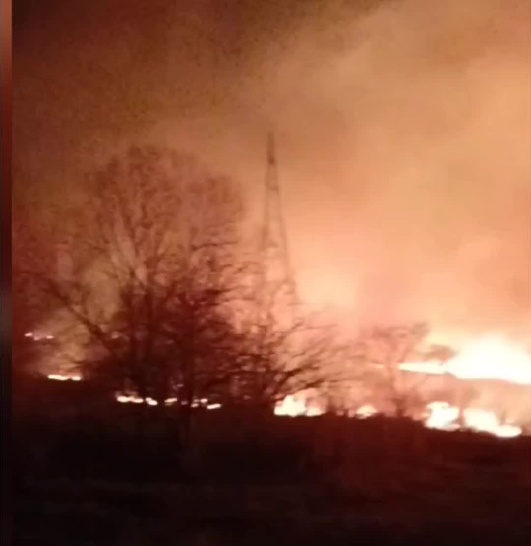 Природный пожар угрожает заповеднику Кедровая падь в Приморье