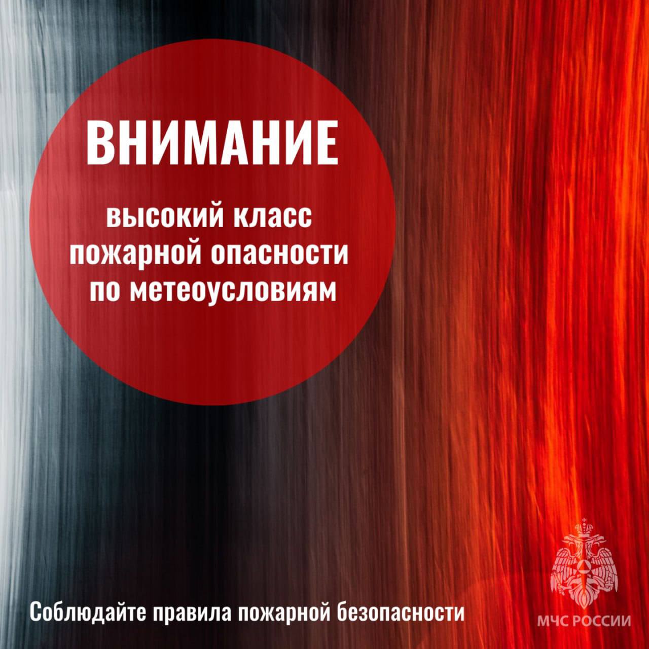 Внимание! В муниципальных образованиях Приморья ожидается высокий класс пожарной опасности в лесах! - сообщает МЧС По информации Примгидромета в период с 12 по 14 мая местами в западных и центральных районах ожидается 4 высокий класс пожарной опасности в лесах по метеоусловиям. 12 мая – в Октябрьском, Анучинском и Чугуевском муниципальных образованиях. 13 – 14 мая дополнительно в Дальнереченском, Уссурийском и Яковлевском муниципальных образованиях. Главное управление МЧС России по Приморскому краю рекомендует гражданам соблюдать правила пожарной безопасности: воздержись от походов в лес; не разводи костры; не используй открытый огонь; не сжигай мусор и сухую растительность. В случае если вы стали свидетелем пожара, незамедлительно сообщай об этом на телефон пожарно-спасательной службы «101» или на единый телефон вызова экстренных служб «112».