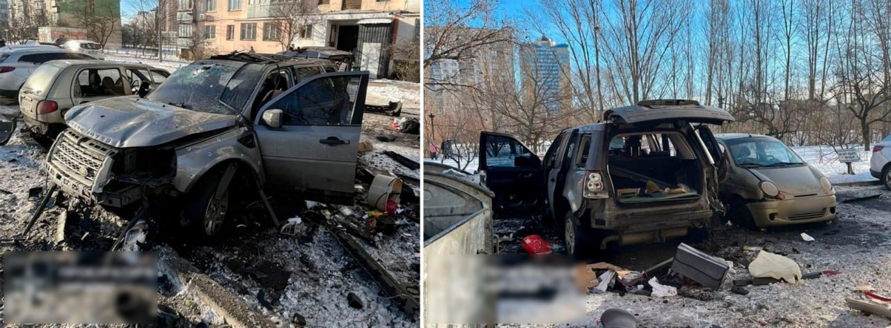 В Киеве взорвали внедорожник вэсэушника сообщила местная прокуратура У мужчины осколочные ранения Киевская прокуратура квалифицировала произошедшее как теракт Взрыв произошел когда он открыл багажник Находившаяся рядом женщина не пострадала сообщают СМИ На местных каналах предполагают что попытка устранения военного могла быть вызвана внутренними разборками БайБайден в МАХ