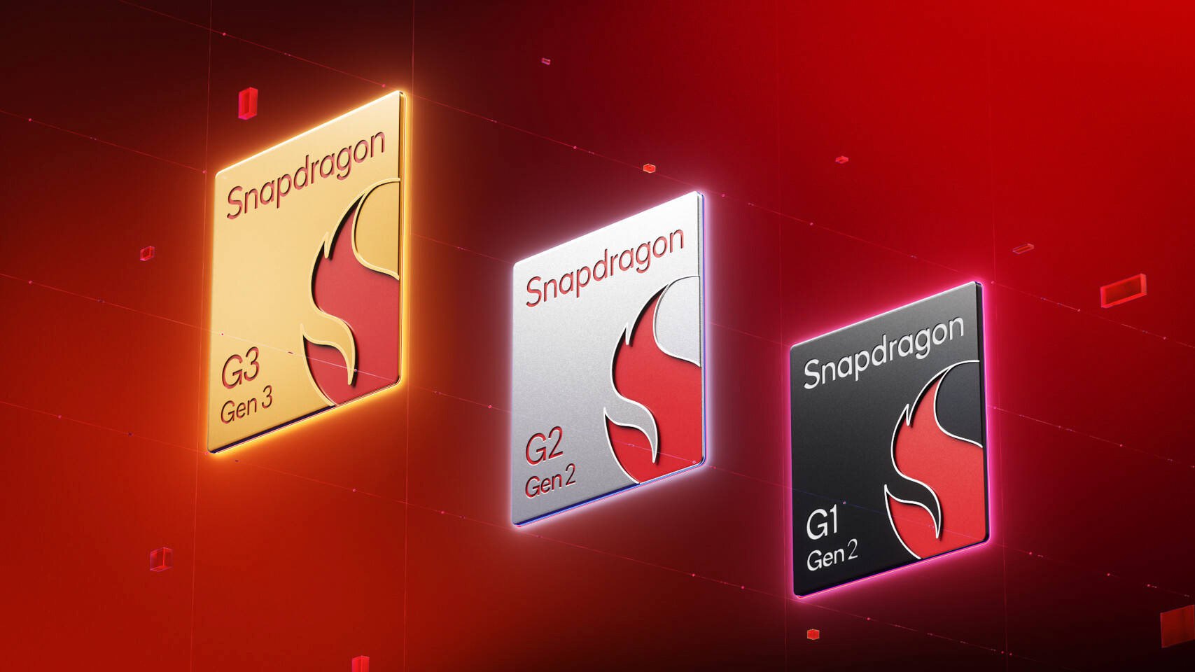 Qualcomm анонсировала новые чипы Snapdragon G-серии для портативных консолей на базе Android  Компании Qualcomm приготовила приятный подарок для любителей портативных устройств. Она представила чипы Snapdragon G1 Gen 2, Snapdragon G2 Gen 2 и Snapdragon G3 Gen 3, которые могут похвастаться более высокой производительностью ЦП и быстрыми графическими возможностями.