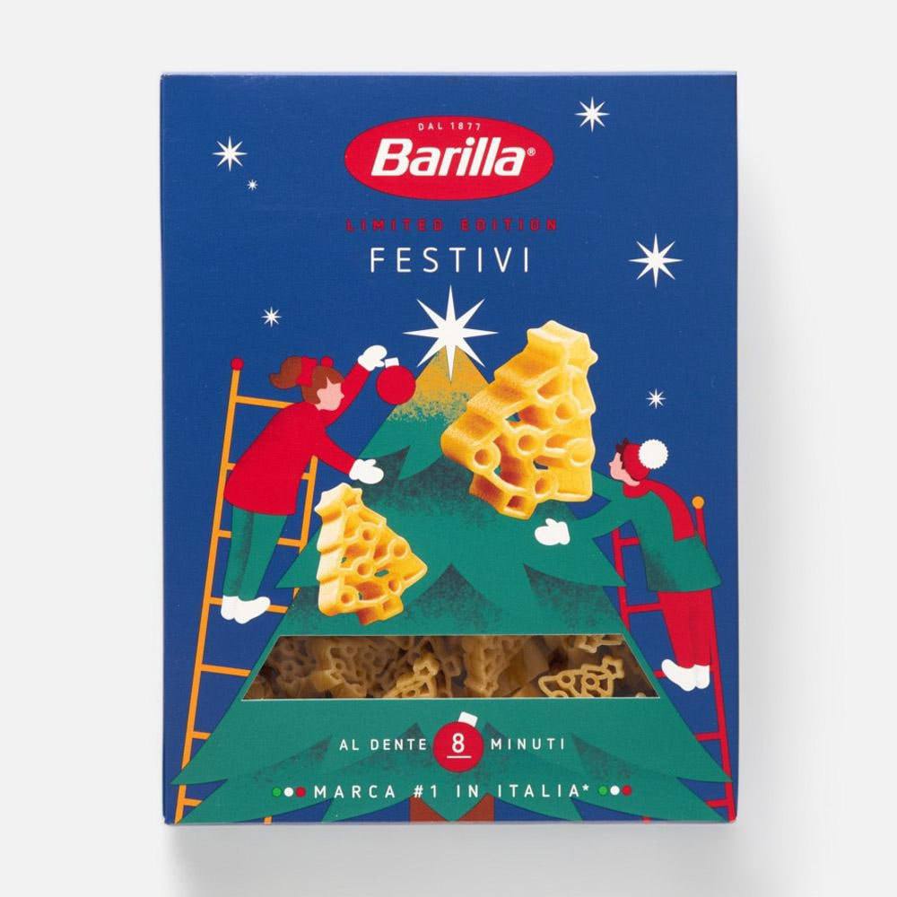 Макароны в виде ёлочек завезли в магазины Москвы