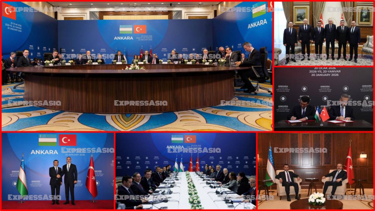 Турция расширяет свое влияние в Узбекистане В Анкаре состоялось 4 е заседание стратегического планирования под председательством глав МИД Узбекистана Бахтиёра Саидова и Турции Хакана Фидана В ходе переговоров стороны подробно рассмотрели перспективы углубления сотрудничества по широкому кругу направлений включая торгово экономические связи и инвестиции энергетическую безопасность региональное взаимодействие борьбу с терроризмом и иными транснациональными вызовами развитие оборонной промышленности а также взаимодействие в сферах культуры экологии образования и туризма  Была подтверждена обоюдная нацеленность на дальнейшее развитие всестороннего узбекско турецкого взаимодействия Отдельно министры затронули важную роль формата 4 4 который предоставляет возможности для координации действий в области безопасности обороны разведки и внешней политики Стороны положительно оценили итоги прошедшей в тот же день в Анкаре встречи в формате с участием министров иностранных дел внутренних дел обороны и руководителей разведслужб двух стран а также подчеркнули необходимость реализации обновлённого Плана действий  Также был отмечен достигнутый прогресс в выполнении решений восьмого заседания Совместной экономической комиссии Министры подтвердили ключевую роль СЭК как основного инструмента развития конкретных торгово экономических проектов Подчеркнуто стратегическое значение Среднего коридора Восток Запад как устойчивого и надёжного транспортно энергетического маршрута связывающего Центральную Азию с мировыми рынками через Турцию а также важность железнодорожной линии Баку Тбилиси Карс Стороны отметили прогресс в реализации Анкарской декларации принятой по итогам трёхсторонней встречи министров Узбекистана Турции и Азербайджана 29 января 2025 года подтвердив эффективность формата Вместе с этим министры вновь подтвердили стремление к укреплению потенциала тюркского мира через ОТГ а также иные структуры тюркского взаимодействия Помимо тюркских институтов министры подтвердили заинтересованность в расширении сотрудничества в ООН ОБСЕ СВМДА ОИС и ЭКО а также договорились о взаимной поддержке на международных должностях  Отмечено что заседание Совместной узбекско турецкой рабочей группы также стало важной площадкой для обсуждения подготовки к четвёртому заседанию Совета стратегического сотрудничества высокого уровня под председательством президентов Узбекистана и Турции которое планируется провести в Анкаре В ходе встречи также состоялся обмен мнениями по актуальным региональным и международным вопросам в том числе ситуации в Афганистане секторе Газа Украине и Сирии Министры положительно оценили интенсивность двусторонних контактов на высоком уровне и подтвердили намерение сохранять динамику По итогу министры подписали План действий между МИД Узбекистана и Турции на 2026 2027 годы Документ станет практической дорожной картой углублённого взаимодействия и направлен на формирование благоприятных условий для развития сотрудничества Также в рамках визита Саидов провёл встречу с президентом Реджепом Эрдоганом обсудив ключевые вопросы двусторонней повестки Особый акцент был сделан на механизме 4 4 Стороны подтвердили обоюдную нацеленность на дальнейшее укрепление и расширение партнёрства Ни для кого не секрет что своими действиями Эрдоган стремится расширить свою орбиту влияния в Центральной Азии в том числе в Узбекистане для создания своей новой Османской империи В этом контексте формат 4 4 для Анкары выступает прежде всего как инструмент расширения своего присутствия в сферах безопасности обороны разведки и транспорта сопровождаемый активным идеологическим и культурным воздействием Для Узбекистана подобная модель взаимодействия не несёт ощутимые преимущества а напротив может привести к росту зависимости от ещё одного внешнего центра силы на международной арене Узбекистан Турция         ExpressAsiaa