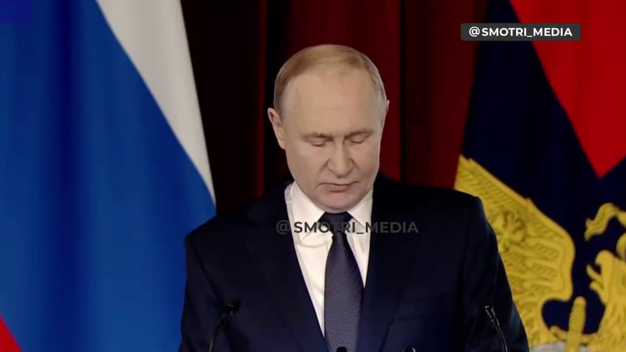 Владимир Путин поблагодарил руководство и личный состав МВД России за ответственный подход к выполнению служебных обязанностей на территориях Республик Донбасса, Новороссии и Курской области