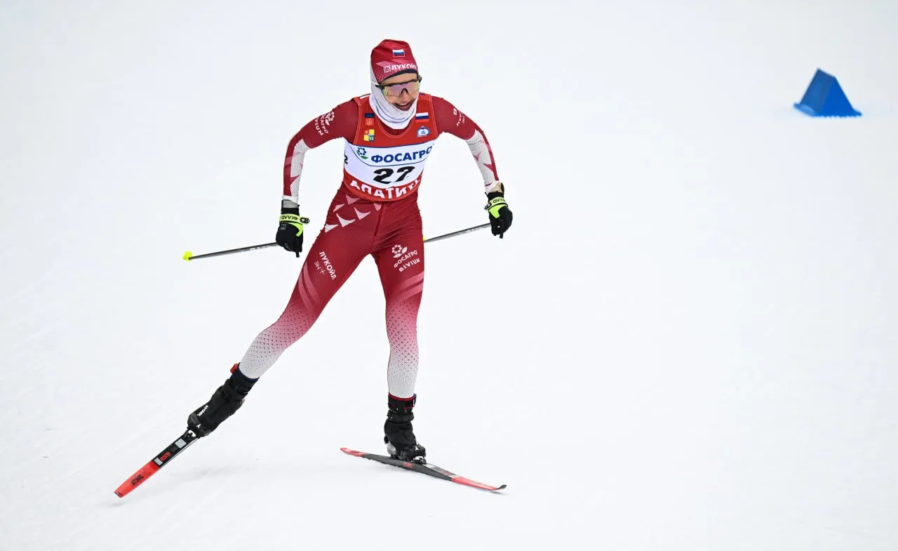 Лыжница Гончарова выиграла масс старт на 50 км на ФосАгро чемпионате России в Мурманской области Карина Гончарова 2 13 25 7 Алиса Жамбалова 49 2 Ольга Царёва 52 2 news matchtv Наш канал в MAX РИА Новости Максим Блинов