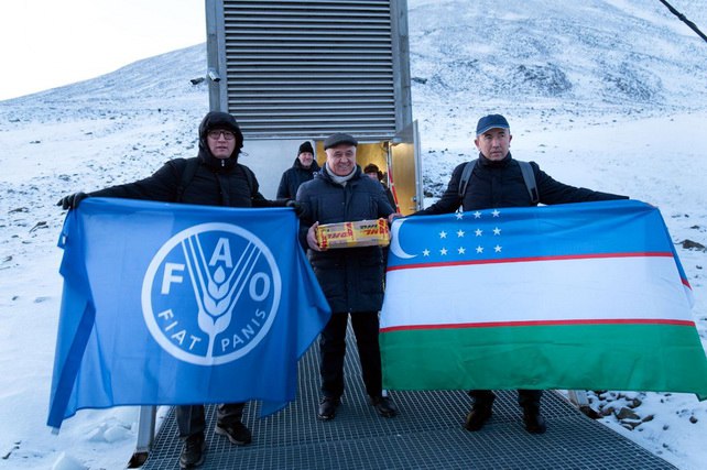 Семена Узбекистана пополнили Всемирное хранилище семян в Свальбарде Образцы семян древних и местных сельскохозяйственных культур Узбекистана переданы в крупнейшее и самое защищённое хранилище семян планеты Всемирное хранилище семян Свальбарда Svalbard Global Seed Vault расположенное в Норвегии   English O zbek tilida Ўзбек тилида На русском iOS Android