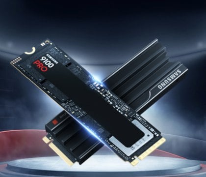 Samsung выпустила сверхбыстрый SSD 9100 PRO с интерфейсом PCIe 5.0 на 1, 2, 4 и 8 ТБ — от $170  Компания Samsung выпустила скоростной твердотельный накопитель 9100 PRO с интерфейсом PCIe 5.0. Скорость чтения составляет 14 800 МБ/с, записи — 13 400 МБ/с. Эти показатели в два раза выше, чем у предшественника в лице 990 PRO. Кроме того, на 49 % выросла энергоэффективность.  Читать далее