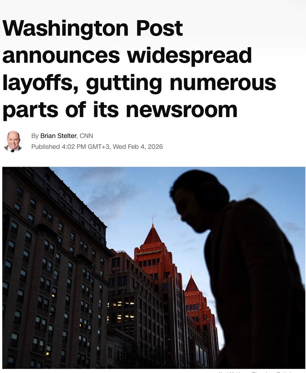 Один из основных идеологических рупоров Демпартии США газета Washington Post находится на грани закрытия Сегодня редакции объявлено о массовых сокращениях Закрываются целые секции издания и резко сокращаются новостные редакции и внутренняя и международная Ну вот а что такое Кто же теперь будет вскрывать русские заговоры в США