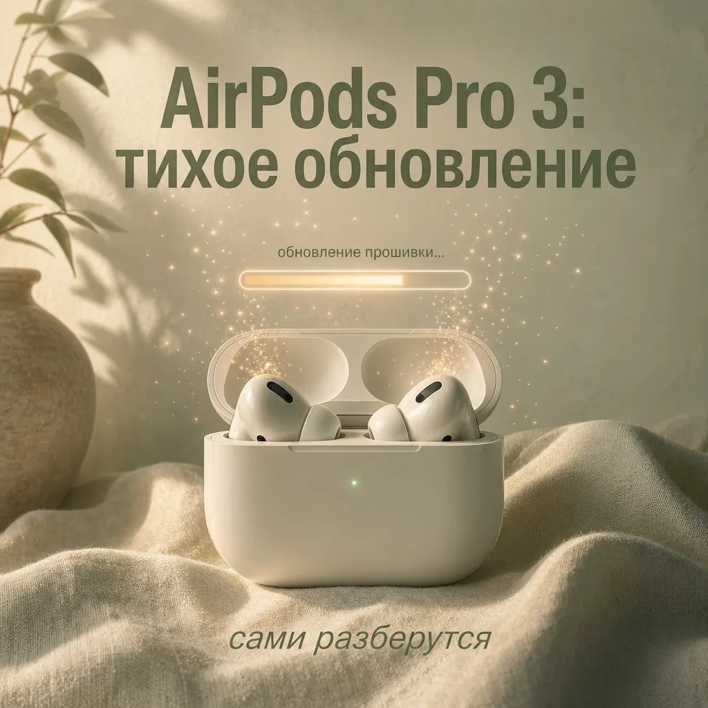 Apple выпустила новую прошивку для AirPods Pro 3 Версия 8B40 пришла спустя месяц после предыдущего обновления Что именно изменилось Apple пока не написала но обычно это стандартные исправления ошибок и улучшения Прошивка пока доступна только для Pro 3 но скорее всего скоро докатится и до Pro 2 с AirPods 4 Вручную обновить нельзя наушники сами подтянут прошивку когда будут в кейсе рядом с айфоном
