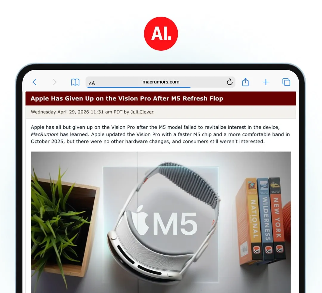 Vision Pro все Apple прекратила работу над свой AR гарнитурой а команда создававшая облегченную версию Vision Air расформирована сотрудники перешли на другие проекты в том числе связанные с Siri Корпорация разочаровалась в проекте даже обновленная версия Vision Pro с M5 не смогла привлечь интерес к шлему Однако совсем от AR Apple кажется не отказывается По слухам инженеры продолжают разработку легких умных очков которые станут конкурентом Ray Ban от Цукерберга Vision Pro провал   да однозначно люди просто его не поняли