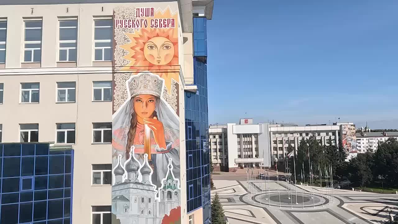 Фестиваль Палисад 2025: Вологда преображается с помощью уличных картин