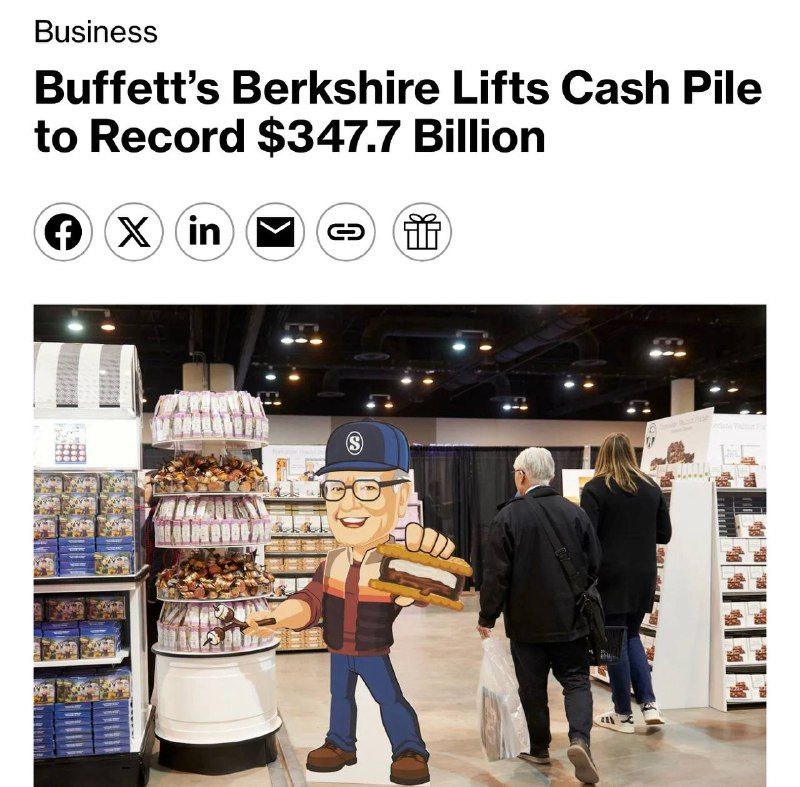 Уоррен Баффет покинет пост гендиректора Berkshire в конце 2025 года, пишет Bloomberg. Сейчас капитализация его компании оценивается в $1,16 трлн, а сам Баффет является крупнейшим инвестором и одним из богатейших людей мира.