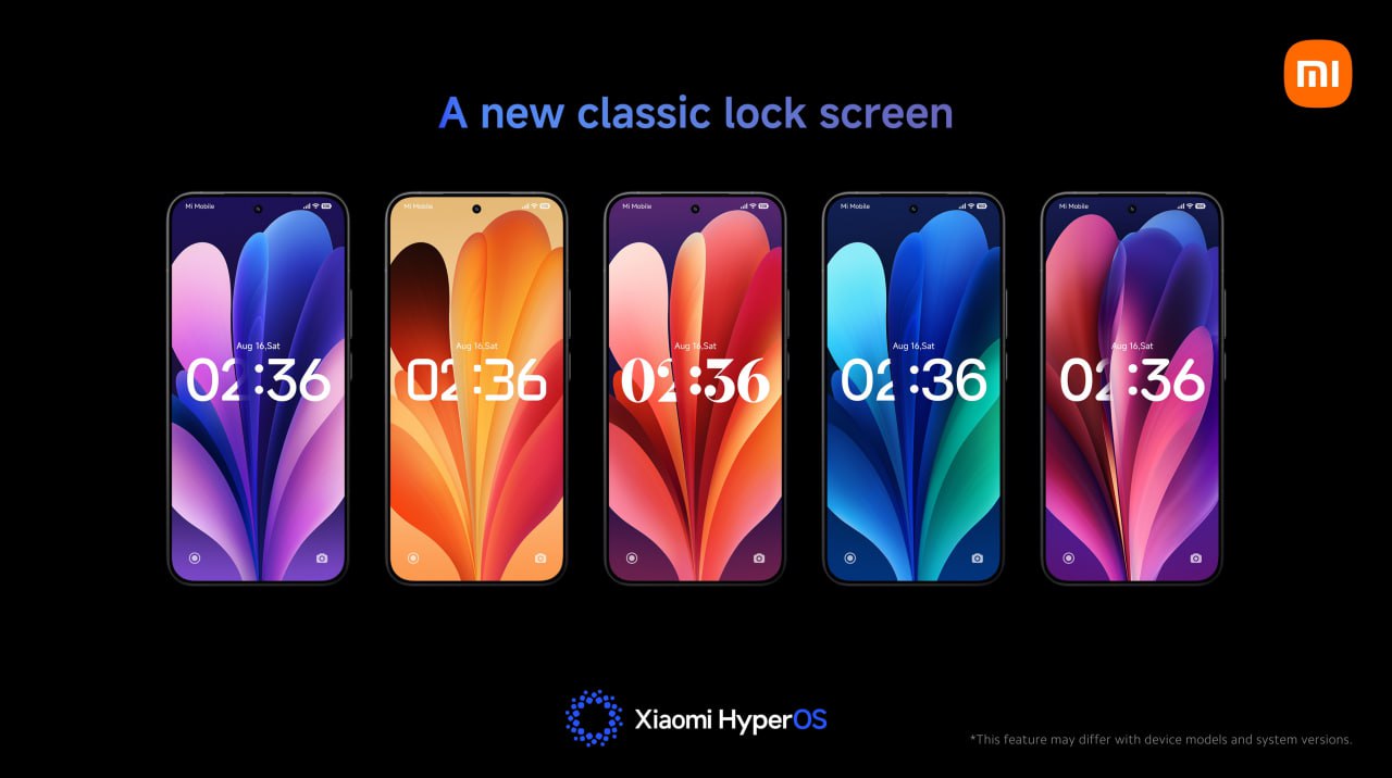 Новые стили экрана блокировки в HyperOS 3 Global Как по мне визуал конечно это замечательно но так же важна автономность и оптимизация системы Интересно как с этим будет на глобальной прошивке Обзор стабильной HyperOS 3 Какие смартфоны получат HyperOS 3 Global XTB Boost