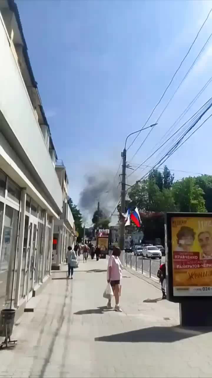 Пожар на стройплощадке в Симферополе успешно ликвидирован