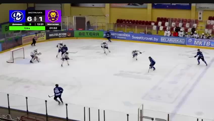Динамо Молодечно одерживает девятую победу подряд, укрепляя лидерство в экстралиге