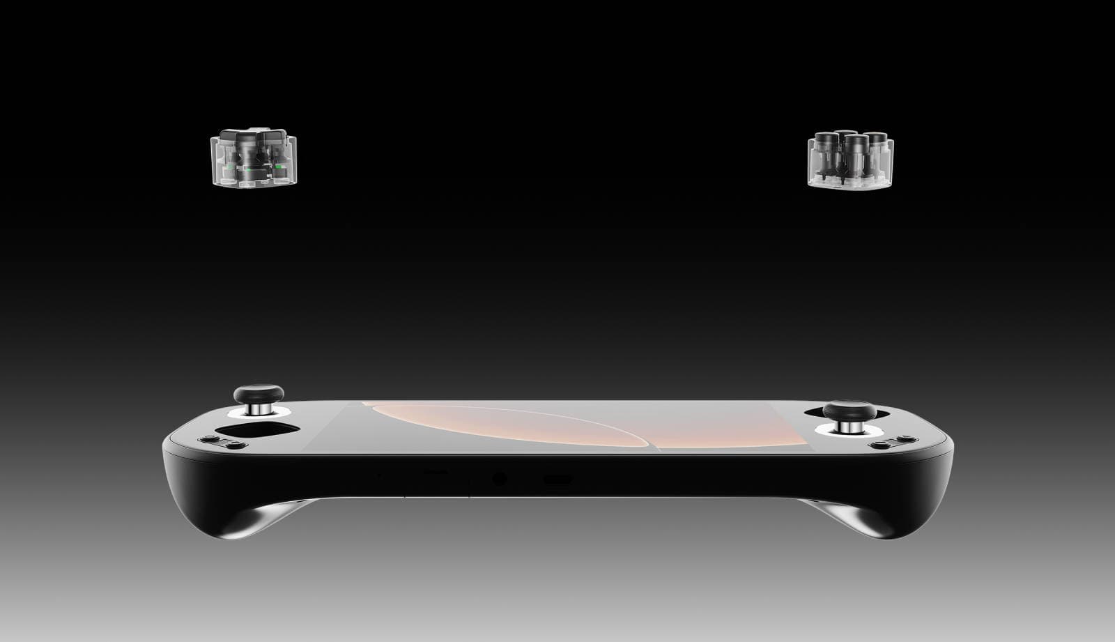 У портативной консоли Mangmi Pocket Max будут сменные магнитные блоки с кнопками и крестовиной Геймерам которые часто ломают кнопки и крестовины на своих устройствах стоит присмотреться к Mangmi Pocket Max эта портативная консоль получила сменные магнитные блоки