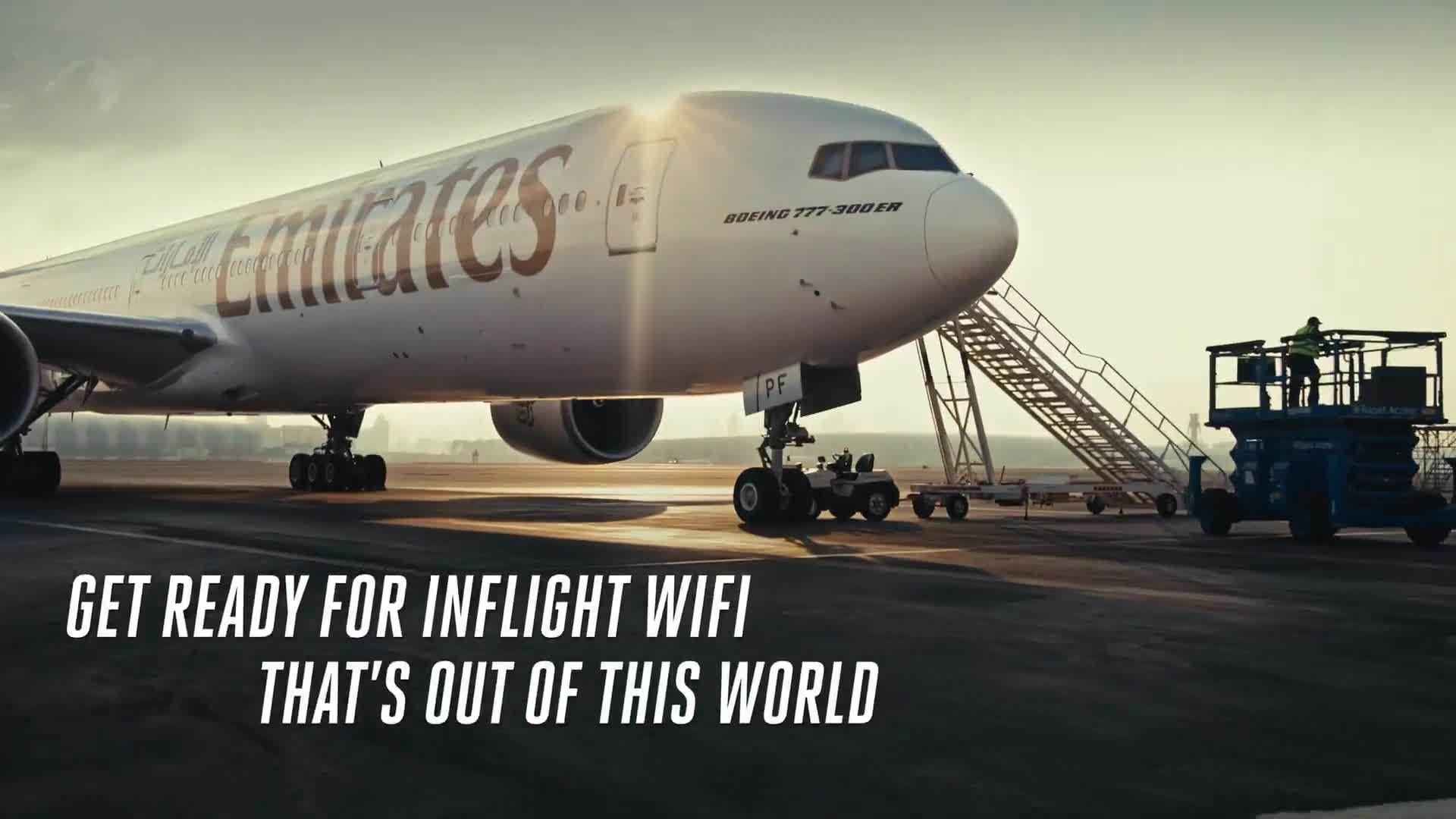 Emirates запускает бесплатный спутниковый интернет Starlink на всех рейсах