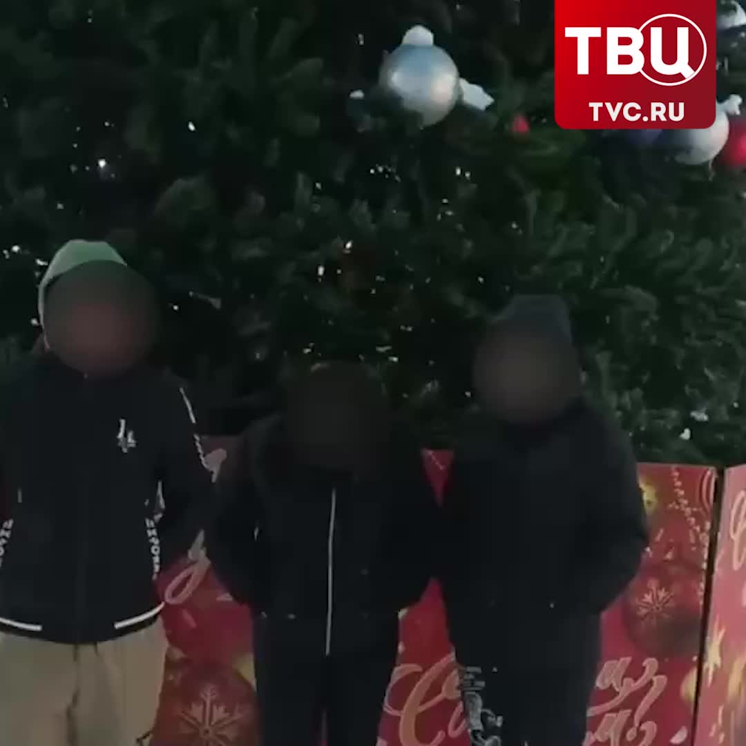 В Приморье задержаны молодые люди за кражу елочных шаров для игры в футбол