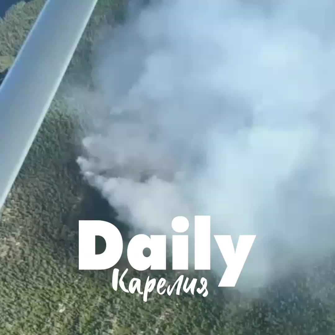В Карелии усиливают борьбу с лесными пожарами в Муезерском районе