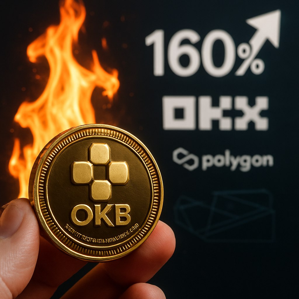 OKB взлетел на 160% после сжигания 65 миллионов токенов!   Биржа OKX объявила о фиксированном предложении в 21 миллион токенов и крупных обновлениях своей сети X Layer на базе Polygon.    Наши ссылки   Торгуем на Bybit   Pro Energy