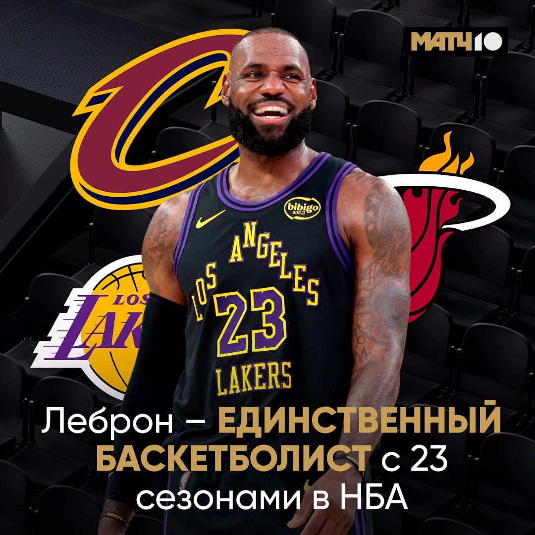 Леброн снова в истории Теперь в истории баскетбольного долголетия Сегодня Джеймс вернулся после травмы и начал 23 й сезон Скоро ему 41 год match basket dunk