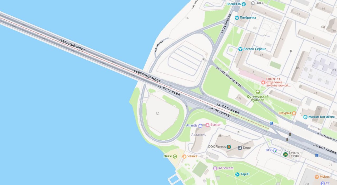 В Воронеже с 13 ноября запретят движение по одному из съездов с Северного моста С 7 00 четверга будет закрыто движение по одному из съездов Северного моста в направлении улицы 25 Января вдоль набережной Чуева Ограничения обусловлены проведением работ в рамках реконструкции Остужевской развязки Запрет на движение будет действовать до 20 00 четверга 20 ноября Подписывайтесь на канал РИА Воронеж в Max