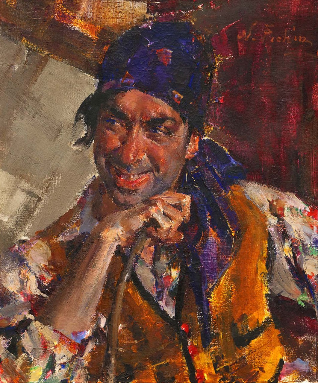 Московский аукционный дом проведёт торги которые по масштабу обещают затмить былые русские недели Christie s и Sotheby s Организаторы собрали коллекцию с рекордным эстимейтом в 2 5 миллиарда рублей Мы изучили каталог и выбрали главные шедевры за которые будут бороться коллекционеры Иллюстрация Николай Фешин пресс служба Московского аукционного дома snobru