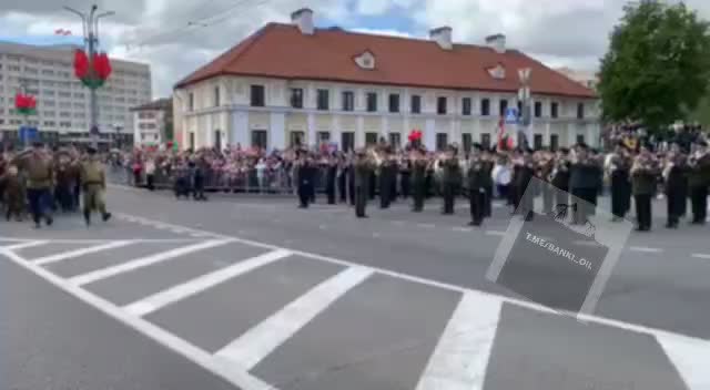 Коза стала звездой парада в Беларуси