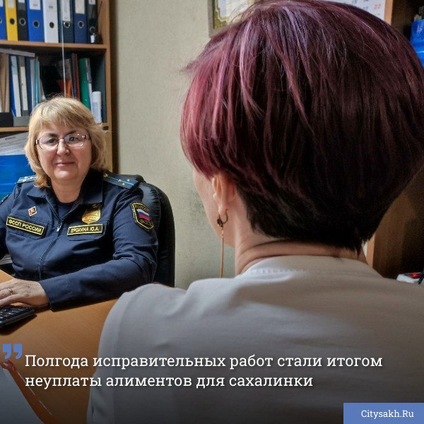 Жительницу Александровск-Сахалинского приговорили к 6 месяцам исправительных работ за длительную неуплату алиментов на содержание своего ребенка. Долг по алиментам сахалинки составил около 1 миллиона рублей.