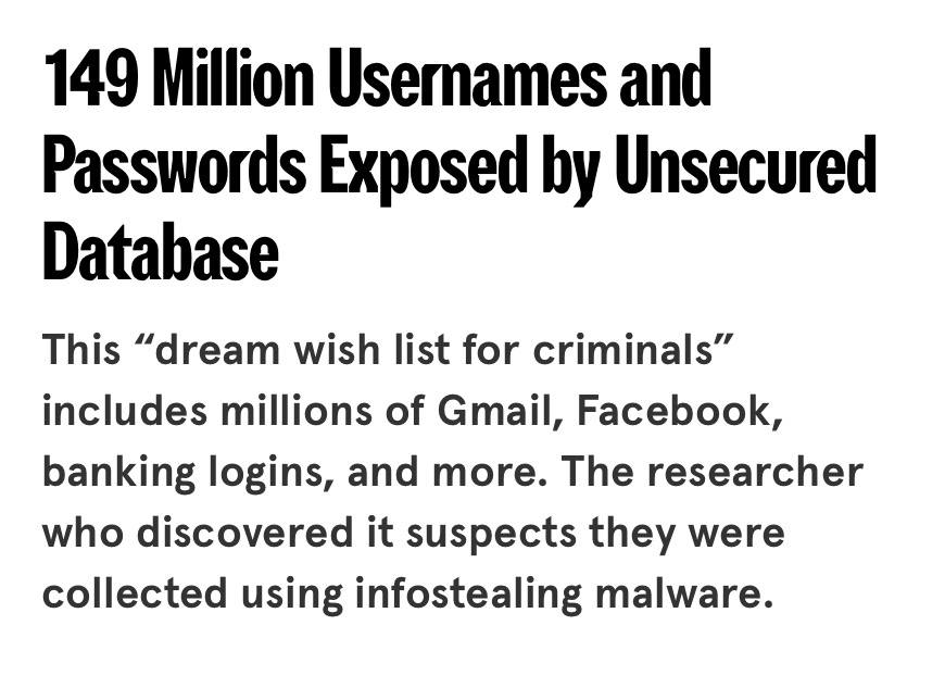 Хакеры украли почти 50 млн логинов и паролей пользователей Gmail В сети нашли утечку объемом 96 Гб она зацепила 150 млн аккаунтов Помимо Gmail в слитой базе были данные пользователей Instagram Netflix и Outlook Архив уже удалили из публичного доступа Но сменить пароль и подключить двухфакторку точно будет не лишним Принадлежит запрещенной в РФ Meta