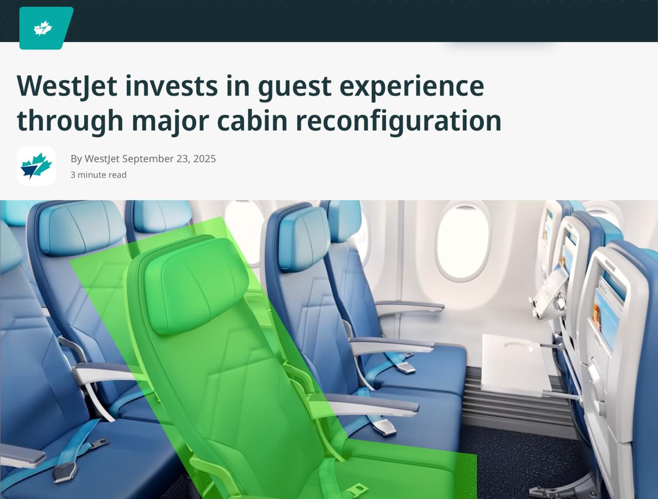 За откидывающиеся спинки в эконом классе придётся платить канадская WestJet обновила салоны и просит деньги за кресла с наклоном спинок это прецедент сидите ровно сон во время полёта это услуга а не право concertzaal