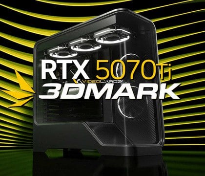 RTX 5070 Ti на 16,6 % быстрее RTX 4070 Ti SUPER и на 13,2 % медленнее RTX 5080 в 3DMark — Videocardz  Новостной ресурс Videocardz опубликовал подробные результаты тестирования видеокарты GeForce RTX 5070 Ti в бенчмарке 3DMark. В тесте Speed Way в 2K у GeForce RTX 5070 Ti 7646 баллов. Для сравнения, GeForce RTX 5070 Ti SUPER набирает там 6466 баллов, а GeForce RTX 5080 — 8902.  Читать далее