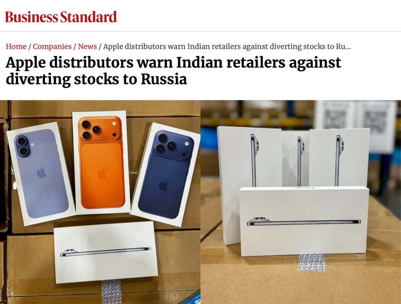 Айфоны в России могут ИСЧЕЗНУТЬ компания Apple начала запрещать серые поставки в другие страны Индийские ритейлеры уже получили предупреждение что если на проданном айфоне будет активирована сим карта российского оператора поставки заблокируют Тима Кука в отставку срочно