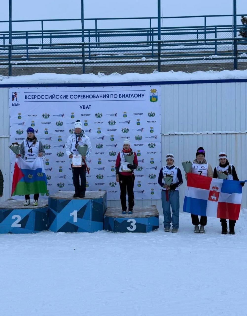 Августина Иванова вновь в шаге от пьедестала В Увате завершились Всероссийские соревнования по биатлону среди юниоров и юниорок 19 20 лет где в четверг 11 го декабря состоялись индивидуальные гонки в субботу прошли спринты а в воскресенье программу турнира закрыли гонки преследования Августина Иванова воспитанница спортивной школы олимпийского резерва Алдан показала отличные результаты в спринте на дистанции 7 5 км 13 место в индивидуальной гонке на дистанции 12 5 11 место в гонке преследования на дистанции 10 км 4 место Всего 0 8 сек отставания от призового 3 места отделяет Августину от пьедестала Надо отметить что результат стал возможен благодаря чистой стрельбе и тщательной подготовке к соревнованиям Мы поздравляем Августину с достойными результатами и ждём новых побед Пресс служба ГБУ ДО РС Я СШОР Алдан