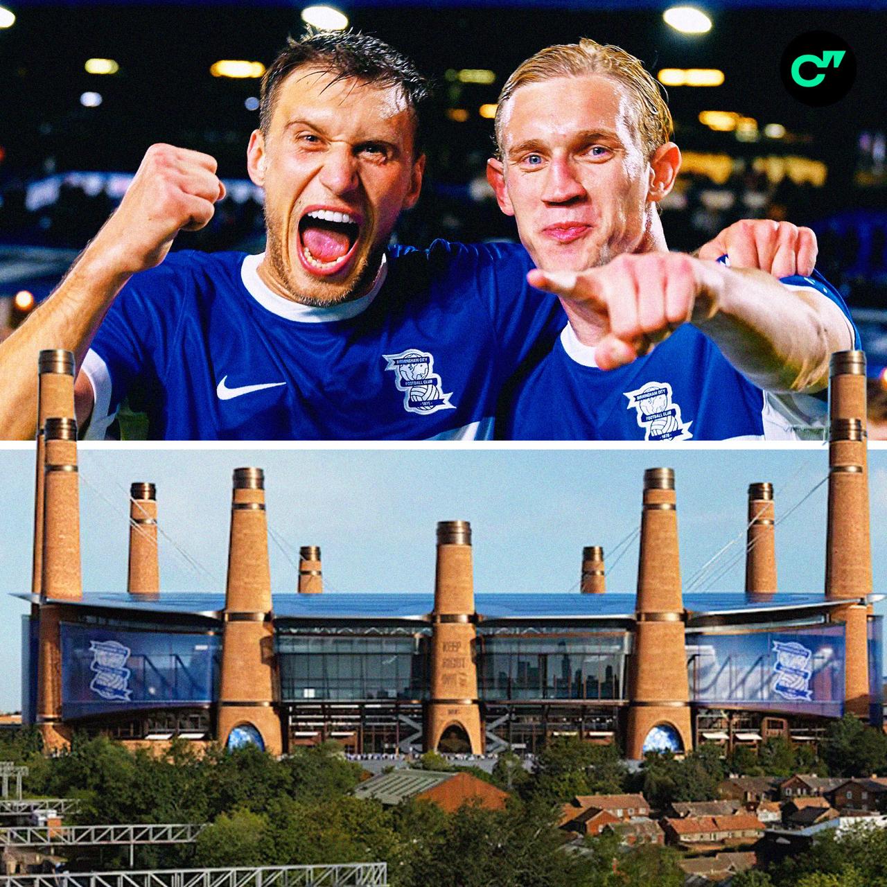 Бирмингем построит уникальный стадион с дизайном кирпичного завода у арены будет 12 опор в виде дымоходов которые отсылают к индустриальному прошлому города Владельцы инвестируют 3 млрд долларов в новый спортивный квартал и ожидают что силуэт стадиона будет виден даже за 60 км   Смотрите матчи Fonbet КХЛ на ВидеоСпортсе и Кинопоиске c подпиской Яндекс Плюс