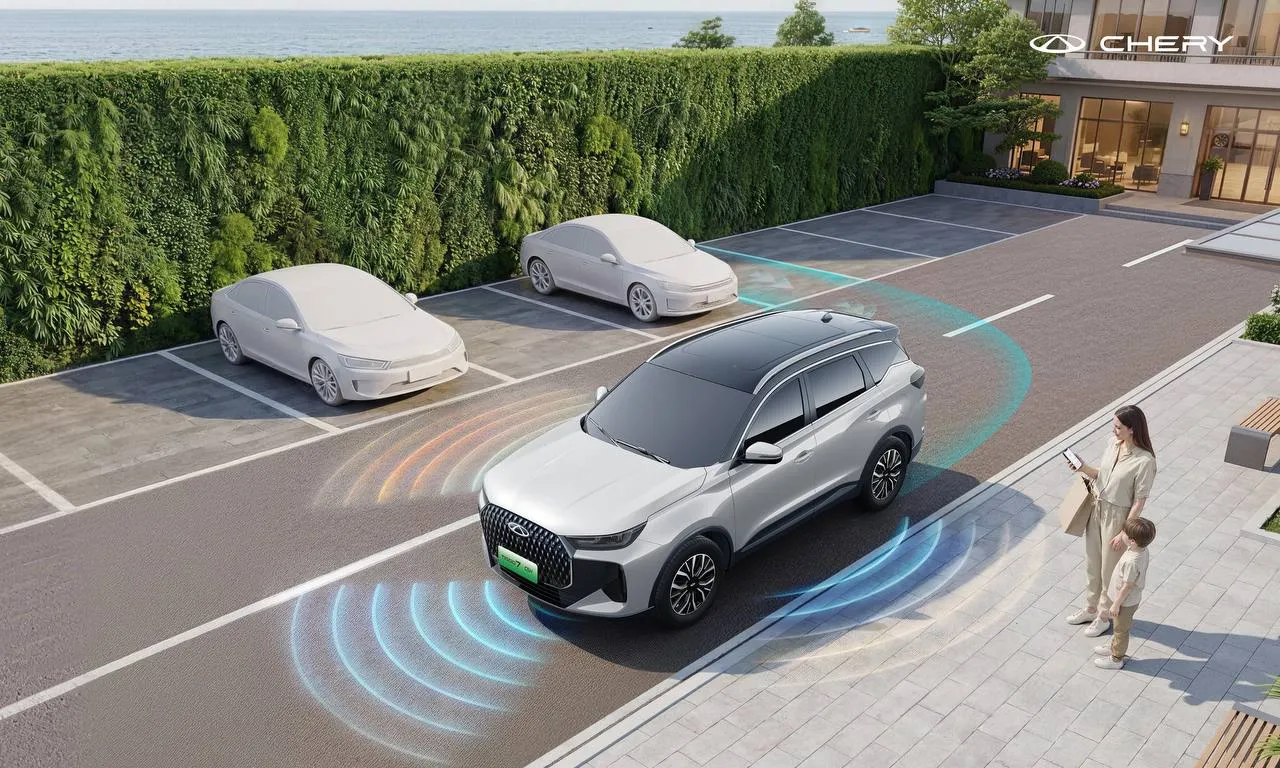 Мировая премьера Chery VPD Компания CHERY представила систему автоматической парковки VPD Valet Parking Driver парковочный ассистент и показала её в реальных условиях Первый сценарий функция One Tap Departure запуск и подача автомобиля по одному нажатию Второй сценарий функция One Step Homecoming автоматическая парковка В основе нейросети и сенсоры которые помогают точно оценивать пространство учитывать движение и пешеходов Технологию протестировали в узких проездах и ограниченном пространстве система показала стабильную и точную работу   С 2026 года VPD появится в серийных моделях TIGGO 7 и TIGGO 8 для глобального рынка что определенно сделает повседневные поездки комфортнее Подробнее на сайте