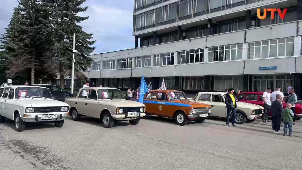 Автопробег ретромашин в Уфе приурочен к 100-летию УМПО