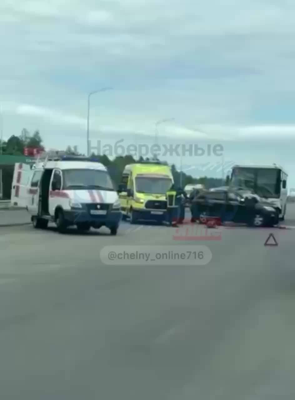 ДТП с автобусом и иномаркой в Татарстане: погиб водитель Lifan