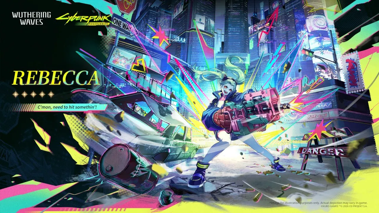 Уже скоро в Wuthering Waves пройдёт коллаборация с аниме Cyberpunk Edgerunners Авторы показали тизер с Дэвидом Люси и Ребеккой последнюю раздадут бесплатно   dtf ru games 5041933