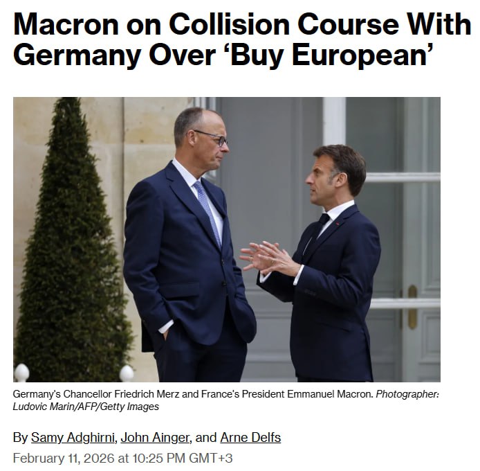 Конфликт Франции и Германии вокруг инициативы Покупай европейское Президент Франции Эмманюэль Макрон сталкивается с нарастающим напряжением отношений с Германией из за запуска программы поддержки европейских производителей Инициатива направлена на стимулирование внутреннего потребления европейской продукции однако вызывает недовольство Берлина опасающегося негативных последствий для немецкой экономики investing investing