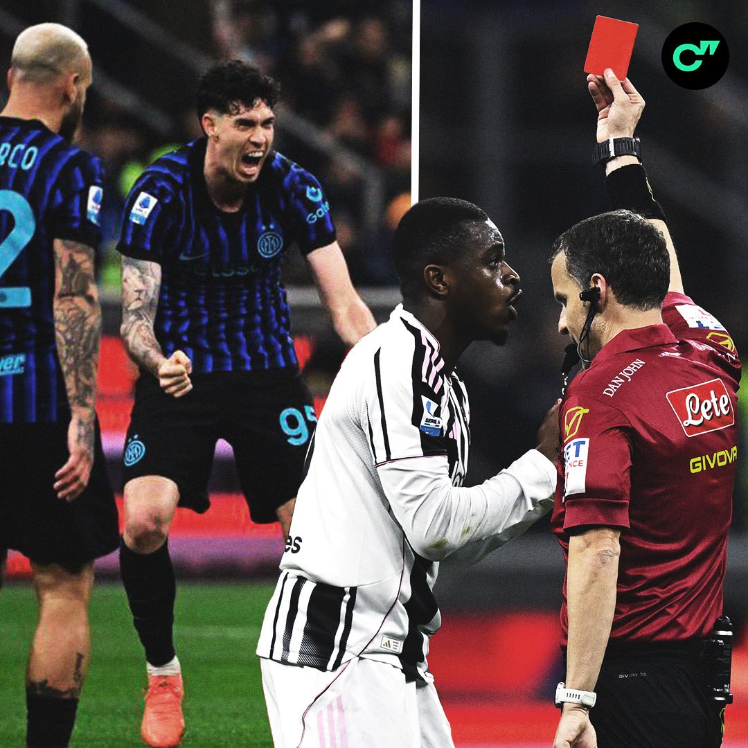 Арбитра матча Интера и Юве Ла Пеннe могут отстранить на 2 4 недели судейские органы разозлила не только ошибка с удалением Калулу но и симуляция Бастони GdS Директор Юве Джорджо Кьеллини после игры призвал к отставке босса судей Серии А Джанлуки Рокки   Подписывайтесь на Спортс