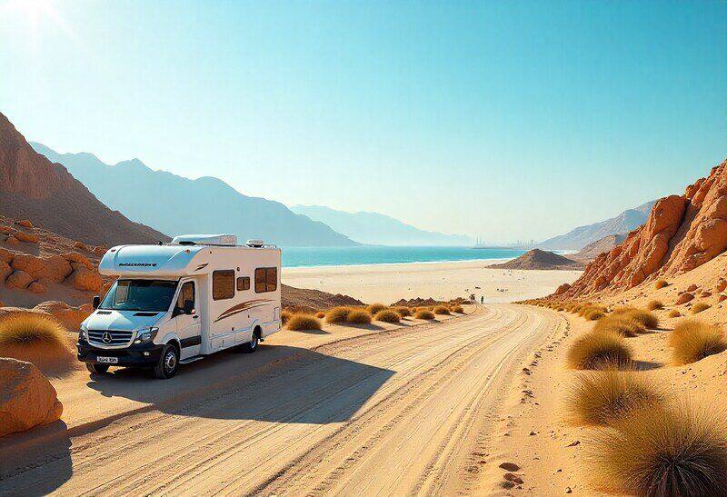 В Дубае запускают первый в регионе маршрут для автодомов и кемперов Инициатива направлена на развитие природного туризма и формата отдыха на открытом воздухе Город станет первым в регионе где появится интегрированный маршрут для автодомов RV с оборудованными стоянками сервисными зонами и парками объединенными в единую сеть